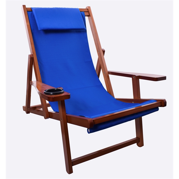 Wood Sling Chair - Image 5