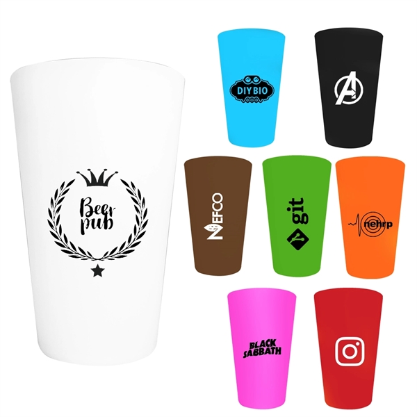 Silicone pint glass - Image 1