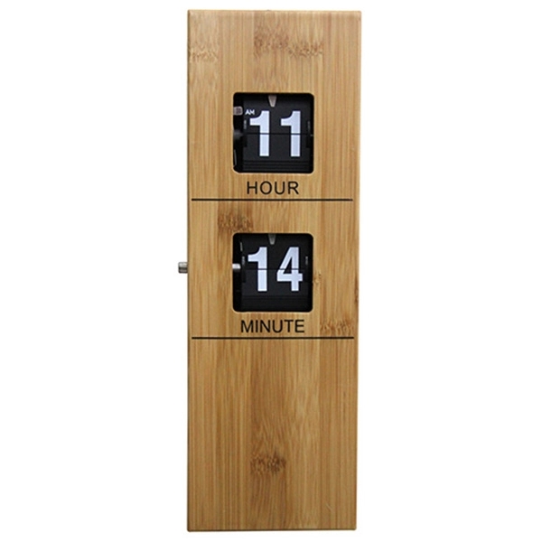 Solid Wooden Desk/Wall Clock - Image 2