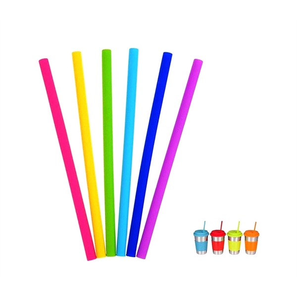 Reusable Silicone Straws - Image 2