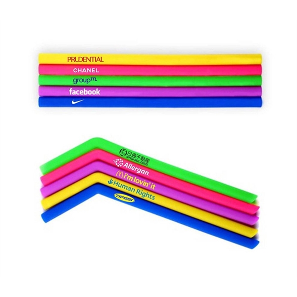 Reusable Silicone Straws - Image 5