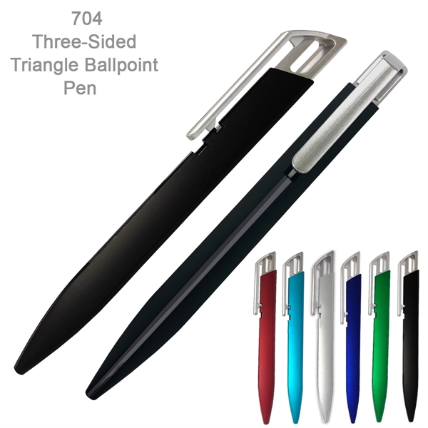 Three-Sided Triangle Body Ballpoint Pen - Image 2