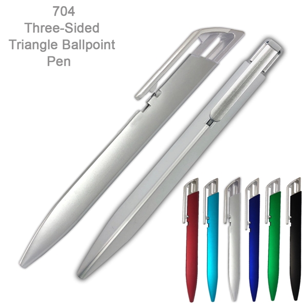 Three-Sided Triangle Body Ballpoint Pen - Image 6