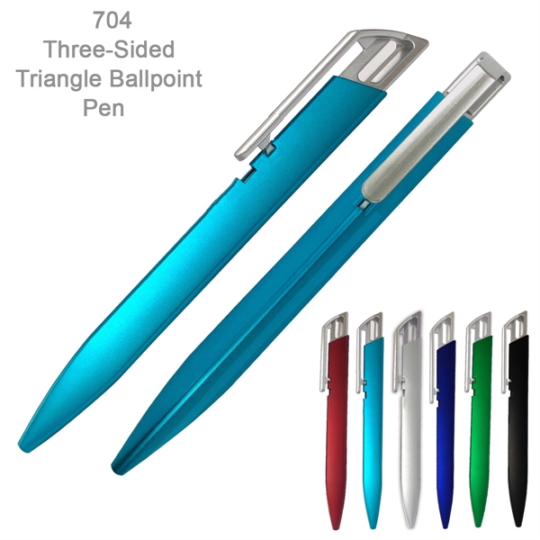 Three-Sided Triangle Body Ballpoint Pen - Image 7