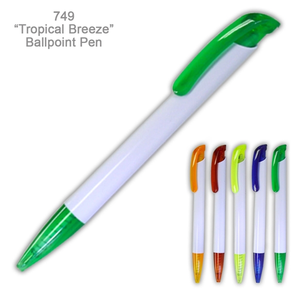 Tropical Breeze Fashionable Ballpoint Pen - Image 3