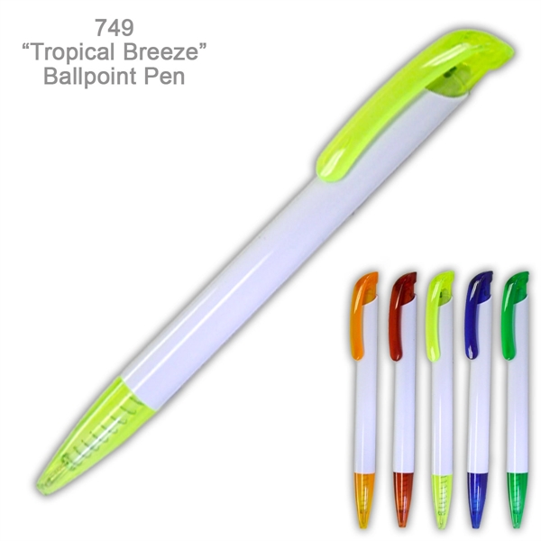 Tropical Breeze Fashionable Ballpoint Pen - Image 6