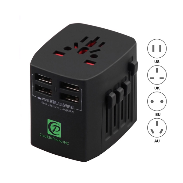 4-in-1 Travel Plug Adapter  - Image 1