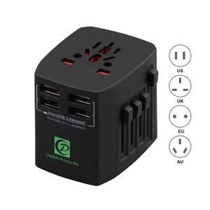 4-in-1 Travel Plug Adapter 