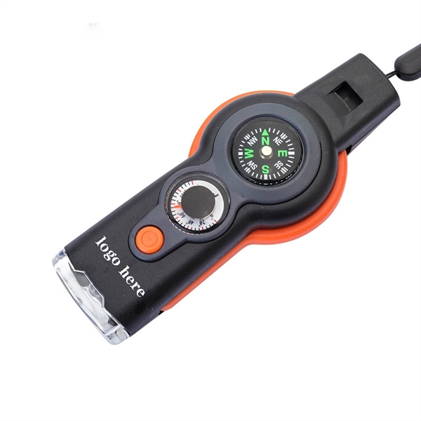 7 in 1 Outdoor survival whistle - Image 1