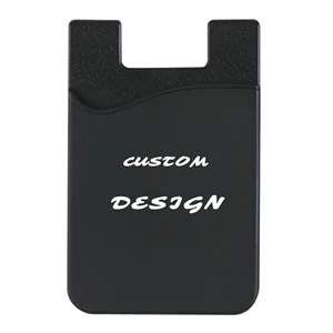Silicone Cell Phone Wallet/Card Holder