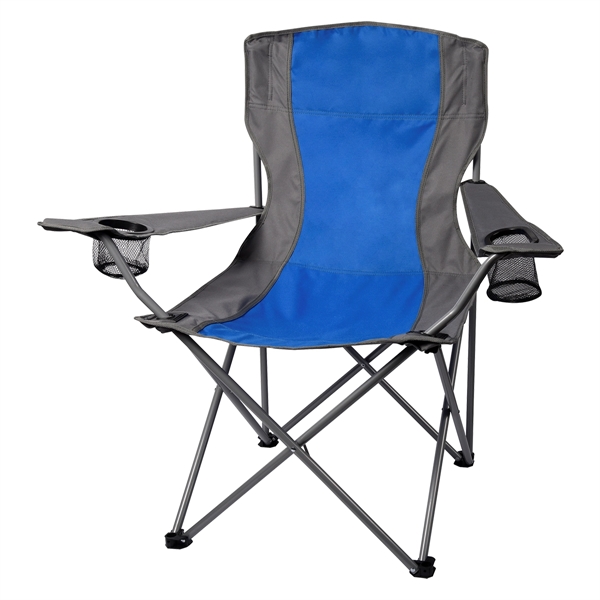 Two-Tone Folding Chair With Carrying Bag - Image 7