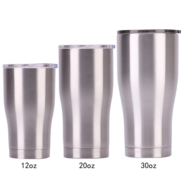 Double Stainless Steel Insulated Waist Car Cup - Image 1