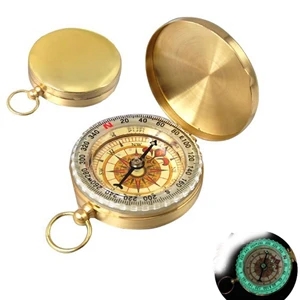Portable Brass Compass