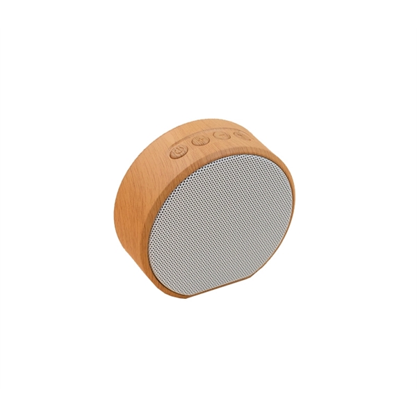 Wood Grain Wireless Speaker - Image 3