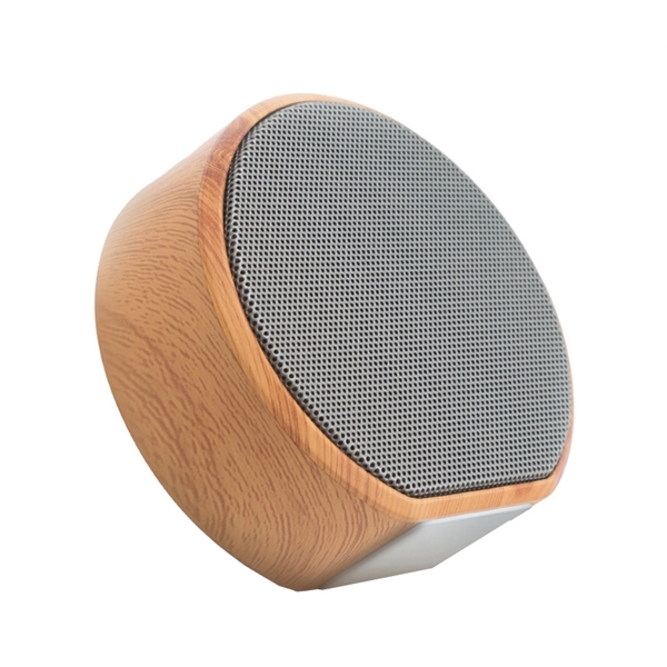Wood Grain Wireless Speaker - Image 7