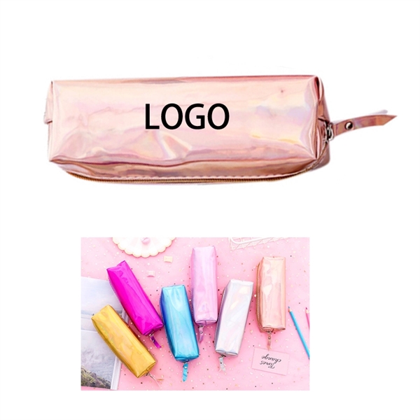 Pencil Pouch School Kit Pen Case Fashionable Cosmetic Bag - Image 1