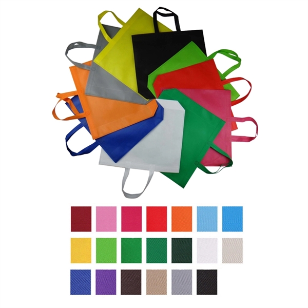 Non-Woven Tote Shopping Bag With Handle 10"x13"x4"