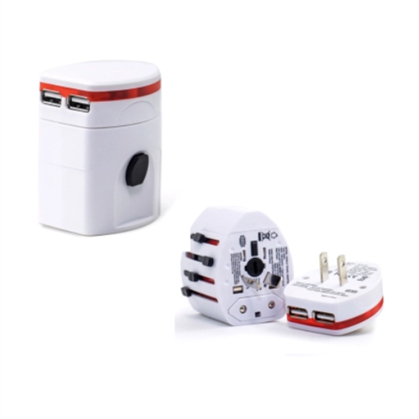 Universal Travel Adapter with USB Ports