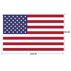3' x 5' Double-Sided Printed Polyester Flag