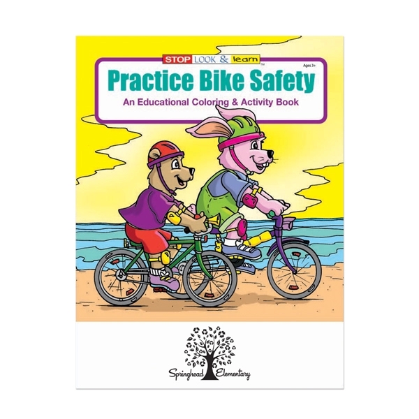 Practice Bike Safety Coloring Book