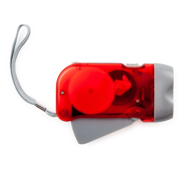 Hand Power Press / Pump Emergency Flashlight - Image 10