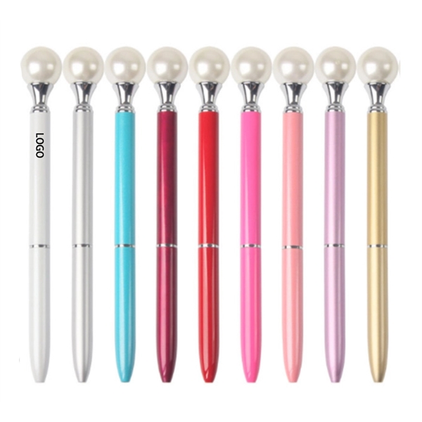 High-grade Pearl Jewelry Ball-point Pen - Image 1