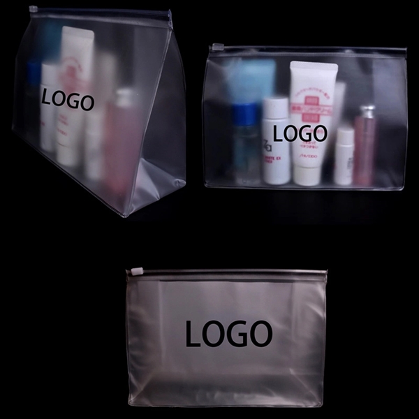 PVC Transparent Cosmetic Bag Travel Women Necessary Toiletry - Image 1