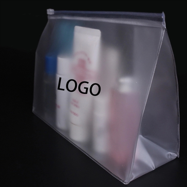 PVC Transparent Cosmetic Bag Travel Women Necessary Toiletry - Image 2