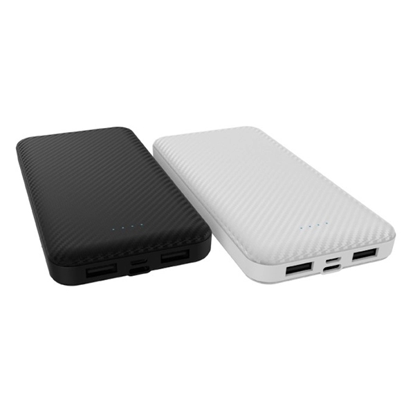 8000mAh Power Bank with Graphite Pattern - Image 2