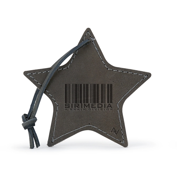 STELLA Leather Star Ornament - Image 3