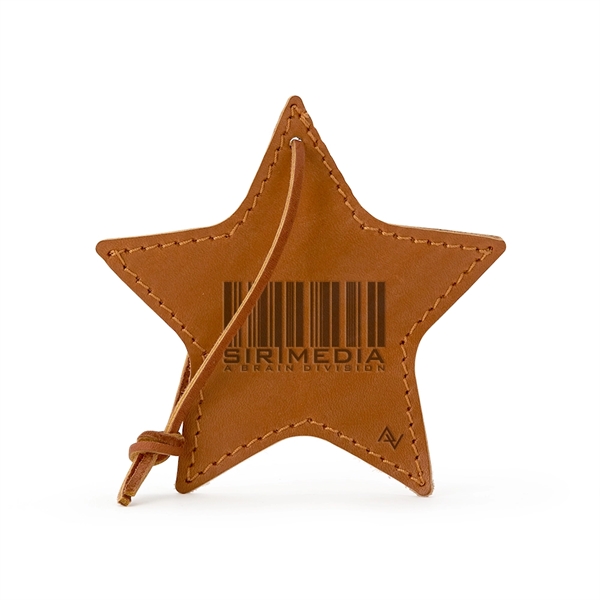 STELLA Leather Star Ornament - Image 4