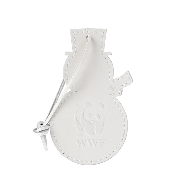 FROSTY Leather Snowman Ornament - Image 5