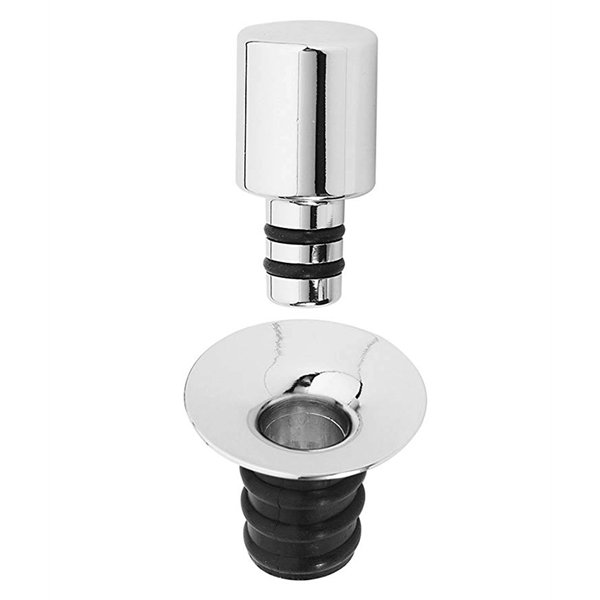 Top Hat Wine Stopper + Pourer (Stainless Steel) - Image 3