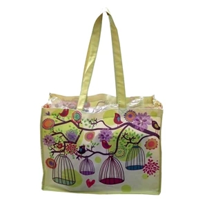 Shopping Cotton Tote Bags 16"x 12"x 6" Gusset Full Color Bag