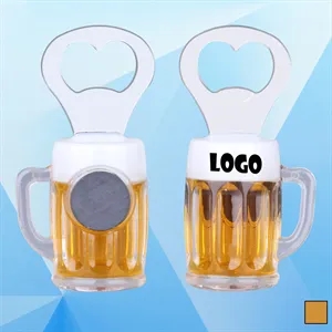 3 7/8'' Magnetic Beer Mug Bottle Opener