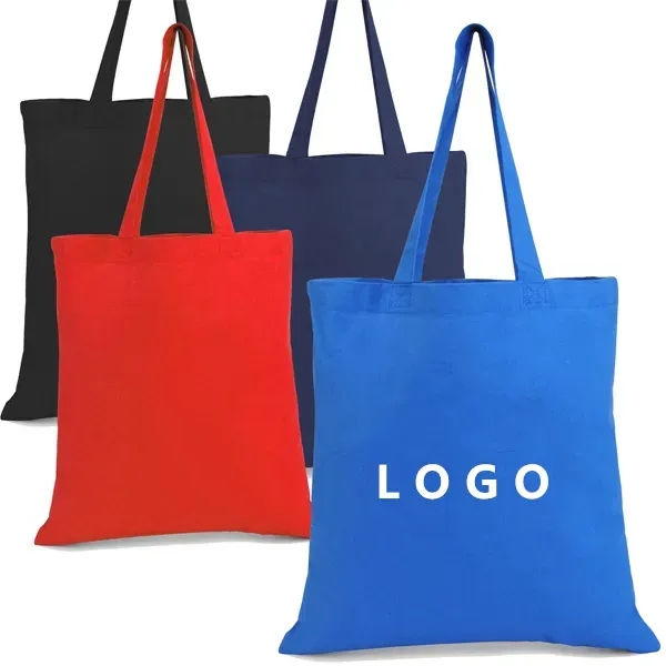 Colored Promotional Cotton Tote - Image 2