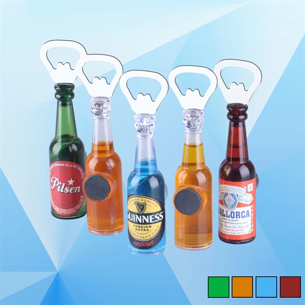 Magnetic Beer Shaped Bottle Opener - Image 1