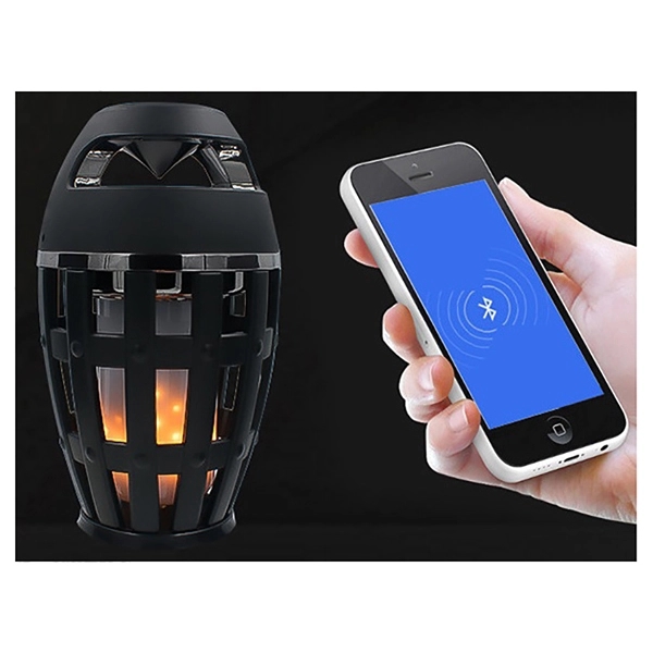 Led Flame Bluetooth Speaker Outdoor Waterproof IP65 - Image 9