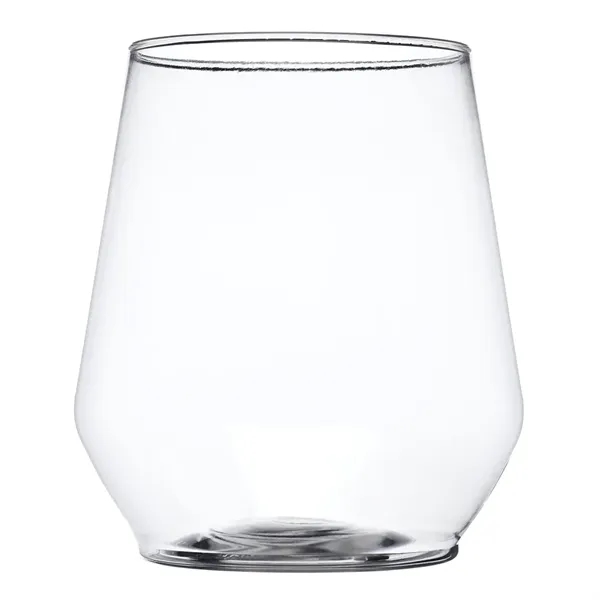 12 oz. Reserv Stemless Plastic Wine Glass - Image 1