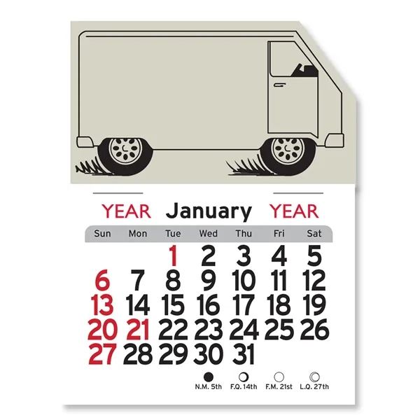 Truck Peel-N-Stick® Calendar - Image 5