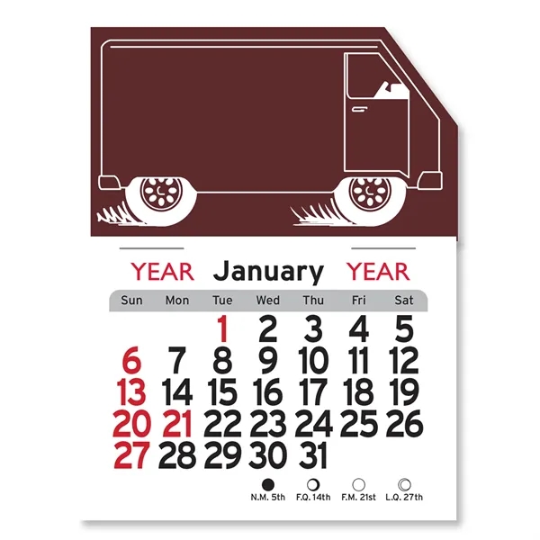 Truck Peel-N-Stick® Calendar - Image 7