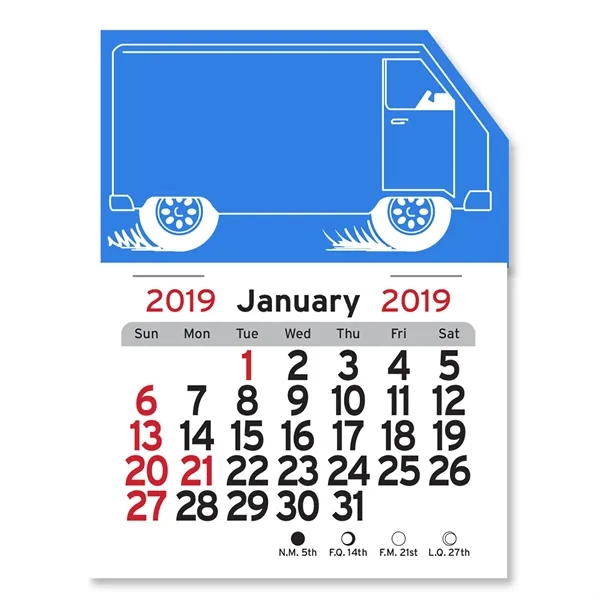 Truck Peel-N-Stick® Calendar - Image 8