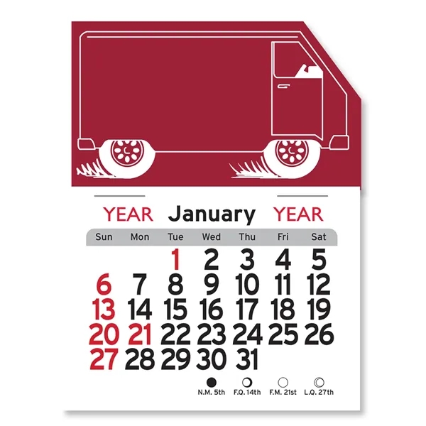 Truck Peel-N-Stick® Calendar - Image 9