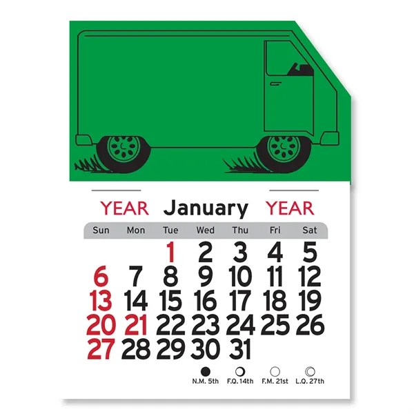 Truck Peel-N-Stick® Calendar - Image 10