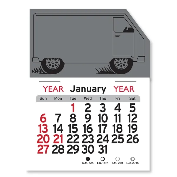 Truck Peel-N-Stick® Calendar - Image 11