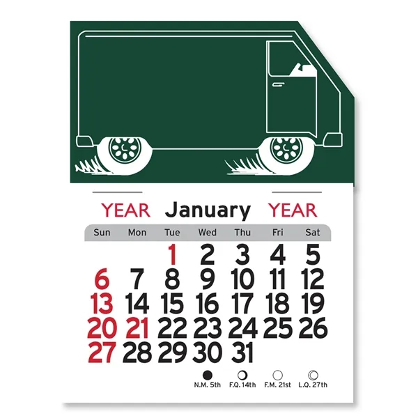 Truck Peel-N-Stick® Calendar - Image 12