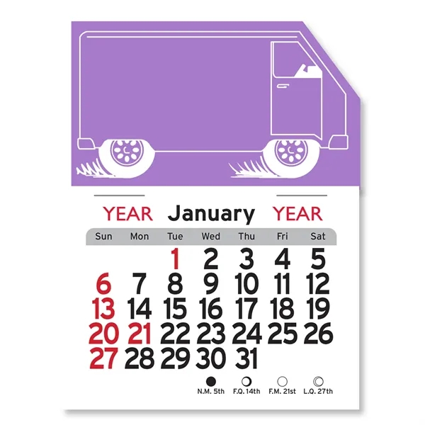 Truck Peel-N-Stick® Calendar - Image 14