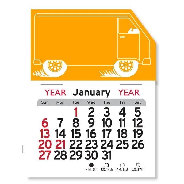Truck Peel-N-Stick® Calendar - Image 15
