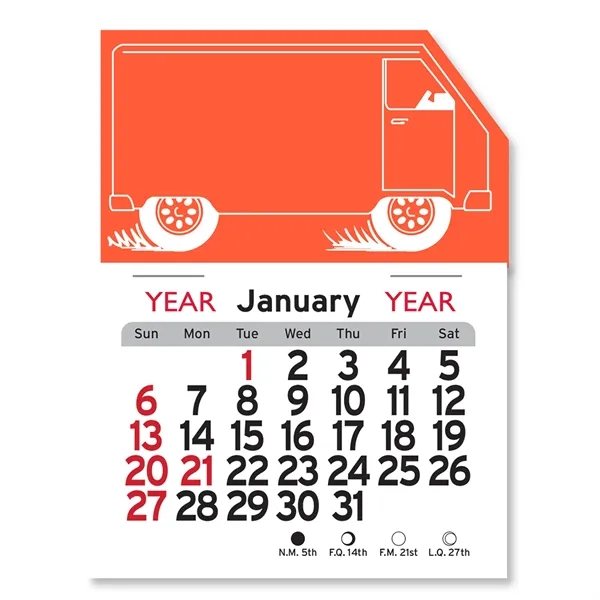 Truck Peel-N-Stick® Calendar - Image 17