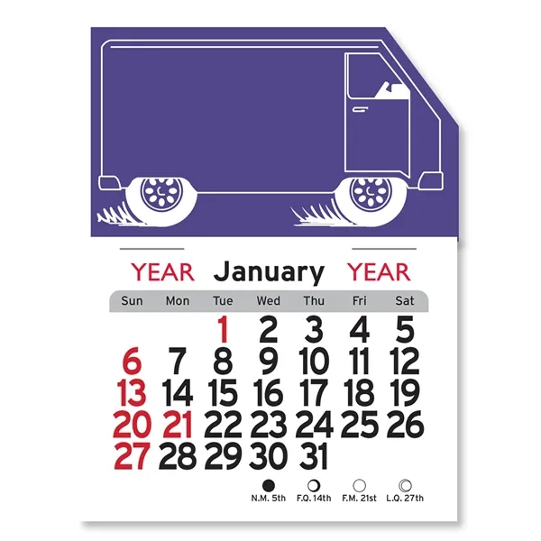 Truck Peel-N-Stick® Calendar - Image 19